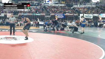 Cons. Round 1 - Kaeden Wolery, North Star vs Zarek Pallister, Thompson Falls / Noxon