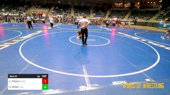 125 lbs Round Of 16 - Jaden Peters, Wrestling Factory vs Devon Miller, Lions Wrestling Academy