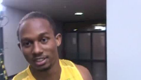 Michael Frater 4x100 Video Interview 2009 IAAF World Track Champs