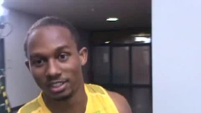 Michael Frater 4x100 Video Interview 2009 IAAF World Track Champs