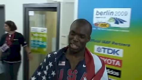 LaShawn Merritt 400 Champ 2009 IAAF World Track Champs