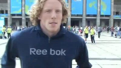 Steve Hooker Video Interview after winning the PV IAAF 2009 World Track Champs