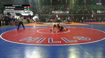 7A 157 lbs Semifinal - Bo Reynolds, Huntsville vs Sean Lydon, Sparkman