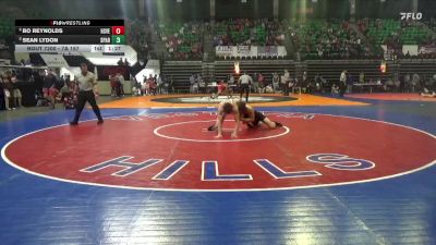 7A 157 lbs Semifinal - Bo Reynolds, Huntsville vs Sean Lydon, Sparkman