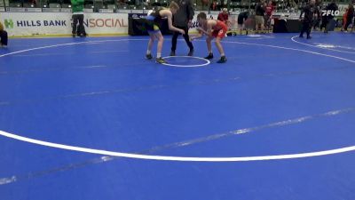 110 lbs Champ. Rd Of 16 - Hayden Cushion, Hawkeye Wrestling Academy vs Oliver Sonberg, Caveman Wrestling