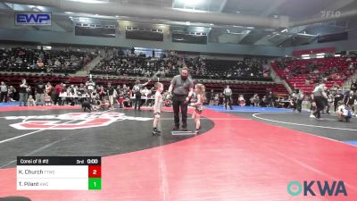 46 lbs Consi Of 8 #2 - Lucien Dohn, Skiatook Youth Wrestling vs Gauge Littlefield, Coweta Tiger Wrestling