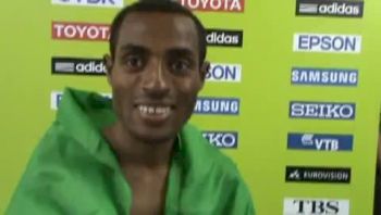 Kenenisa Bekele 5k Champ 2009 IAAF World Track Champs