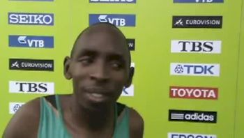 Alfred Kirwa Yego 2nd 800 2009 IAAF World Track Champs