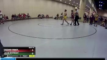 138 lbs Round 7 (10 Team) - Jacob Bystricky, Medina HS vs Zachary Prince, D1 Wrestling Academy