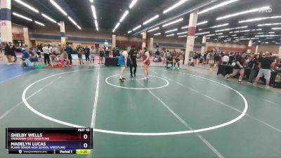 235 lbs Round 4 - Shelby Wells, Takedown-City Wrestling vs Madelyn Lucas, Plano Senior High School Wrestling