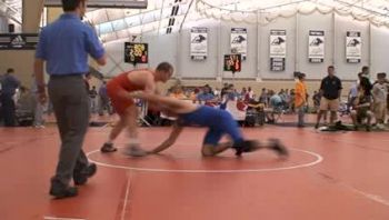Mike Tamillow (NU) 2-0 Tyler Moyer (Navy)