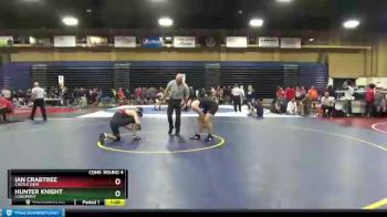 182 lbs Cons. Round 4 - Hunter Knight, Longmont vs Ian Crabtree, Castle View
