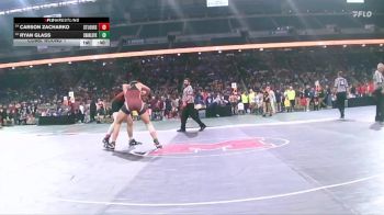 D4-190 lbs Cons. Round 1 - Carson Zacharko, St Louis vs Ryan Glass, Charlevoix