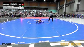 52 lbs Consi Of 4 - Genevieve Valdovinos, Daughters Of Zion vs Ezaleigh Sampson, Mt Adams Wrestling Club
