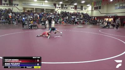 14UB-4 lbs Round 3 - Tatum Honda, Dubuque Wrestling Club vs Bode Mcilravy, Immortal Athletics WC