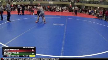 125 lbs Round 3 - Braxton Turney, New Prague vs Jacob Andersen, Pinnacle