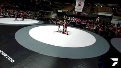 110 lbs Ava Fodera, SDIKWA - San Diego-Imperial Kids Wrestling Association vs Suri Bettencourt, TCWA - Tri-Counties Wrestling Association