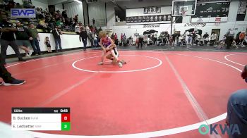 55 lbs Consi Of 8 #2 - Brady Buzbee, R.A.W. vs Edward Ledbetter, Muskogee Wrestling Federation