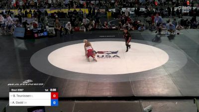 113 lbs Semis - Brayden Teunissen, IL vs Ayden Dodd, OH