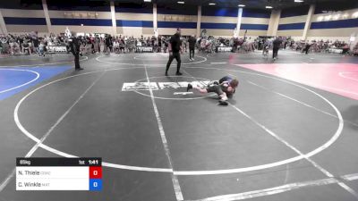 85 kg Rr Rnd 1 - Nixen Thiele, Coachella Valley WC vs Chase Winkle, Mat Demon WC