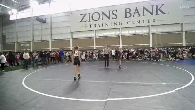 77 lbs 3rd Place Match - Kaylee Kohler, Wasatch Wrestling Club vs Kenzlee Ledbetter, Team Prestige Wrestling