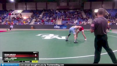 149 lbs Quarterfinal - Ryan Hrcka, Minot State (N.D.) vs Cael Larson, Augustana (SD)