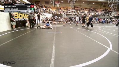 96 lbs Quarterfinal - Kale Elledge, E3 Wrestling vs Aaron Delgado, Prime Wrestling
