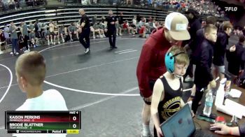 50 lbs Semis & 1st Wrestleback (8 Team) - Brodie Blattner, Team Missouri vs Kaison Perkins, Minnesota Gold