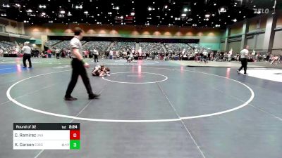 125 lbs Round Of 32 - Camilo Ramirez, Unattached vs Kai Carson, Eastern Oregon University