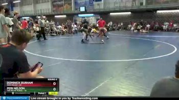 116 lbs Round 5 (8 Team) - Dominick Durham, NOLA Black vs Peri Nelson, The Big MF Purge