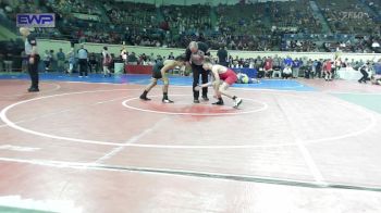 120 lbs Consi Of 32 #1 - Taylor White, Mustang Middle School vs Marcus Smith, Jay