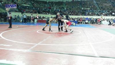 120 lbs Consi Of 32 #1 - Taylor White, Mustang Middle School vs Marcus Smith, Jay