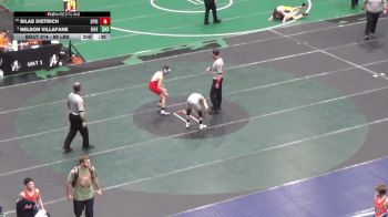 96 lbs Round Of 32 - Trevor Flowers, Trinity vs Evan Restivo, State College