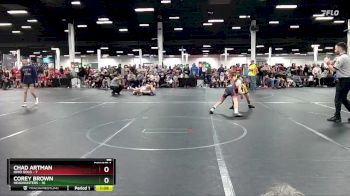 96 lbs Round 1 (4 Team) - Chad Artman, Ohio Gold vs Corey Brown, Headhunters