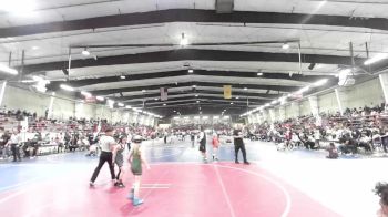 80 lbs Consi Of 4 - Kali Hernandez, PV Youth Wrestling vs Elizabeth Dean, Monte Vista Takedown Club