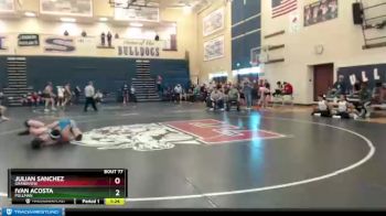 138 lbs Semifinal - Julian Sanchez, Grandview vs Ivan Acosta, Pullman