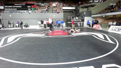 132 lbs Consi Of 16 #2 - Tommy Magallanes, Justin Garza vs Maximino Gonzalez, Clovis East