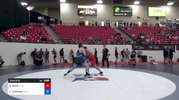 130 kg Cons 8 #1 - Airin Spell, Tennessee vs James Hustoles, NMU-National Training Center