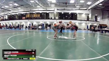 141 lbs 7th Place Match - Sawyer Cooper, Heidelberg vs Brady Packer, Adrian
