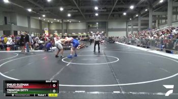 235 lbs Quarterfinal - Trenton Ditty, Trailhands vs Emilio Guzman, U Town Hammers