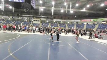 86 lbs 5th Place - David Leite_ Jr., Chatfield WC vs Luis Delgado, U Town Hammers