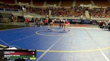 D4-150 lbs Quarterfinal - Brandon Nelson, Bagdad HS vs Judah Pack, Holbrook