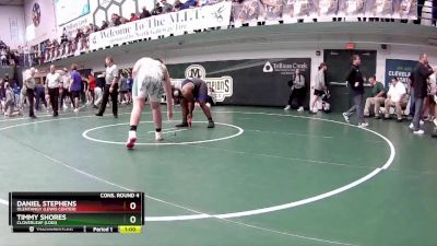 285 lbs Cons. Round 4 - Daniel Stephens, Olentangy (Lewis Center) vs Timmy Shores, Cloverleaf (Lodi)