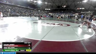 110 lbs Champ. Round 1 - Finn Williams, Ascend Wrestling Academy vs Julian Jaimez, Prosser Wrestling Academy