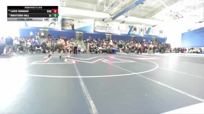 285 lbs Cons. Semi - Brayden Hill, Garden City vs Luke Hinman, Blue Valley