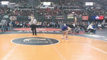 AA - 118 lbs Champ. Round 1 - Aiden Maesar, Butte vs Jackson Roby, Billings West
