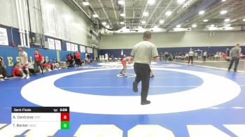 149 lbs Semifinal - Angelo Centrone, Cortland vs Tye Barker, Coast Guard
