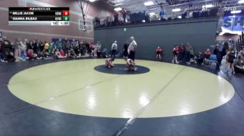 73 lbs Champ. Round 1 - Millie Jacob, Kimberly Bulldog Wrestling Club vs Gianna Bilbao, North Country Wrestling Club