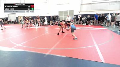 120 lbs Round Robin 1 - Alijah Mohanna, The Asylum Yellow-HS vs Noah Hart, Nolensville-HS