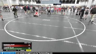 126 lbs Champ. Round 1 - Hudson Cisar, South Dakota vs Legend Ellis, Threestyle Wrestling Of Oklahoma